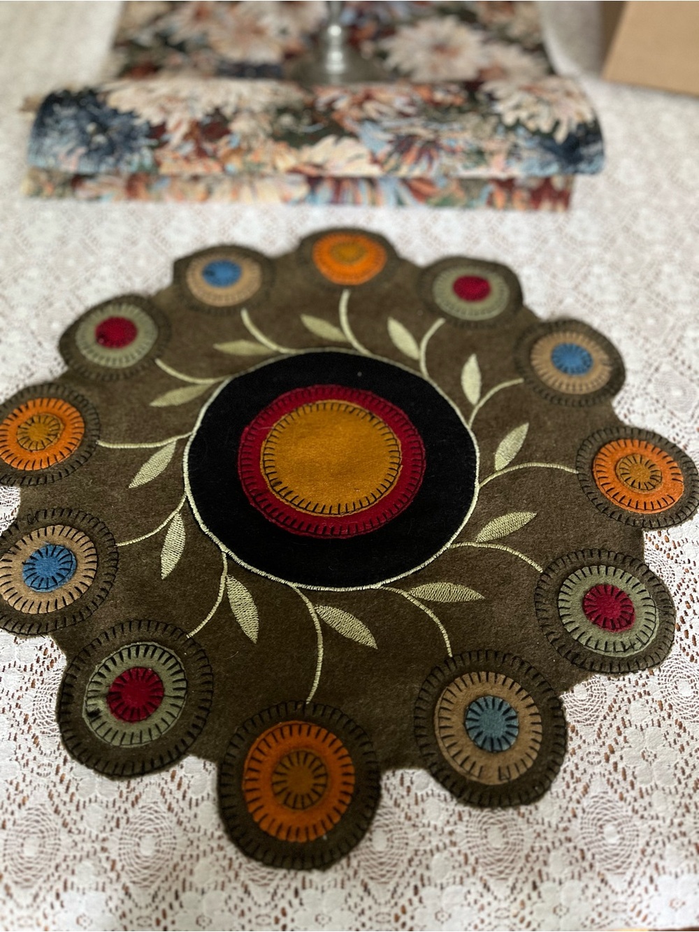 Tabletop Penny "Rug"